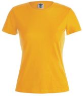 T-paita Women Colour T-Shirt "keya" WCS180, kultainen liikelahja logopainatuksella